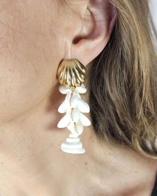 Pendientes Conchas