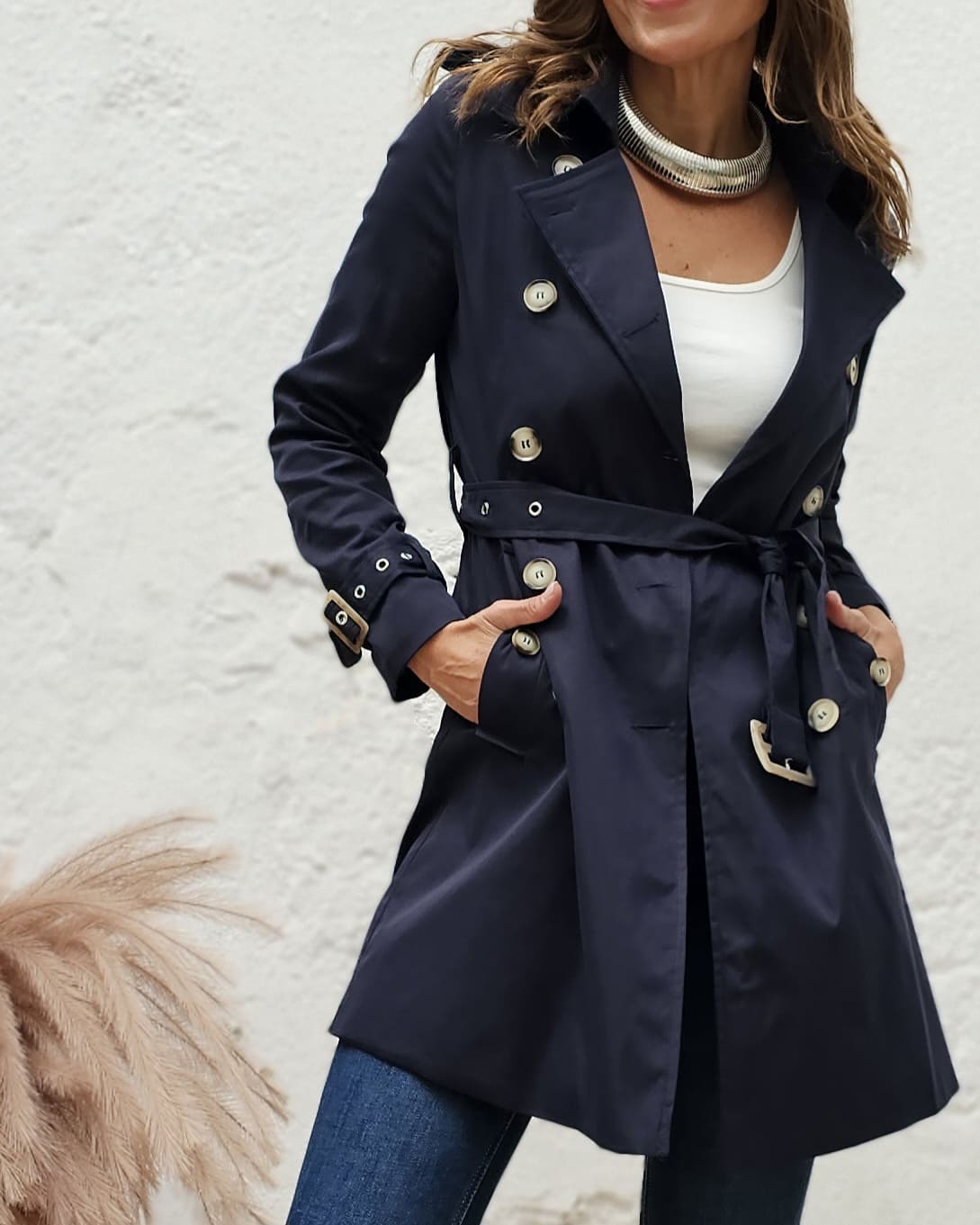 Gabardina - Trench Elegant - Imagen 3