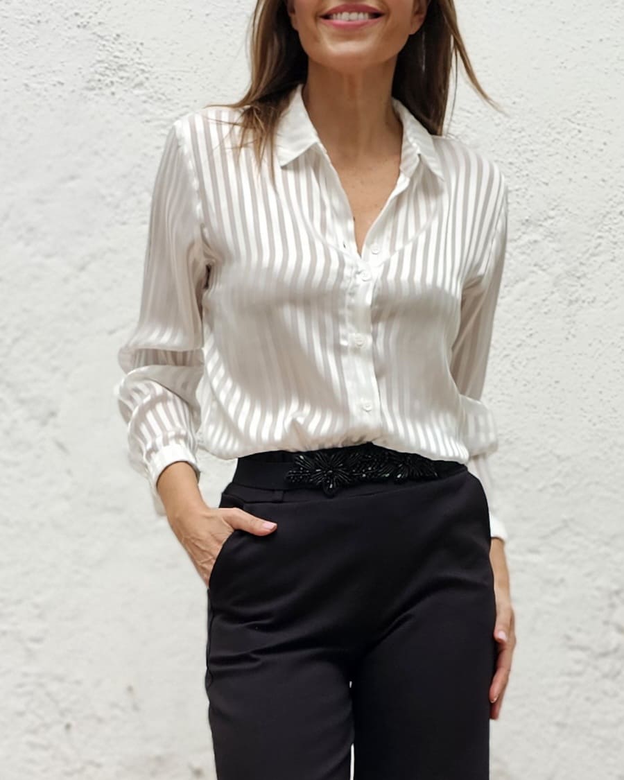 Cinturón Pedrería flowers - Imagen 2