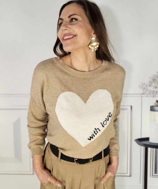 Alternative view of Suéter with Love