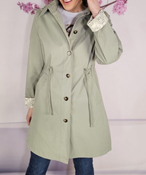 Alternative view of Trench- Chaqueta Sophy