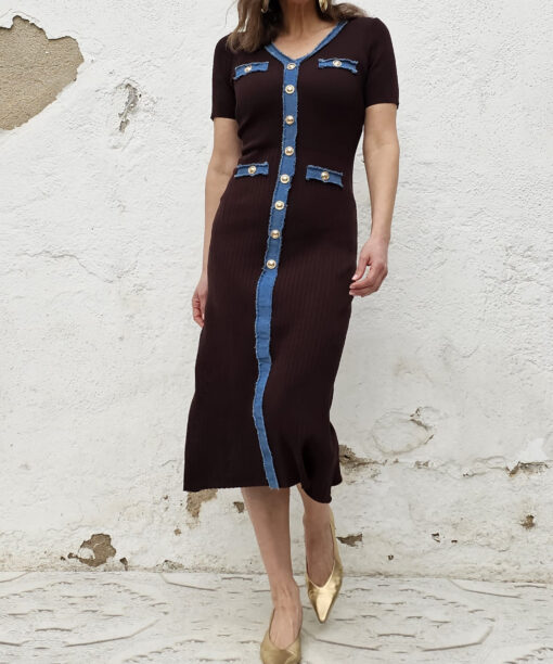 Alternative view of Vestido Antía