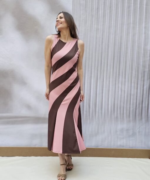Vestido Valentina Pink Chocolate