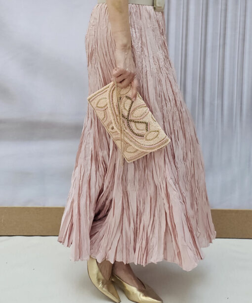 Alternative view of Bolso Clutch Éclair Nude Pink