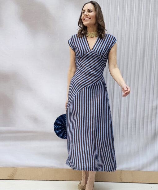 Vestido Ariadna Azul