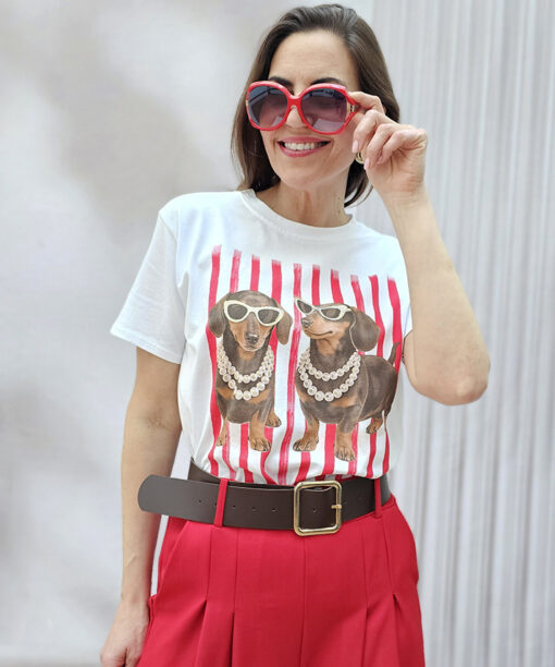 Camiseta Perritos Cherry