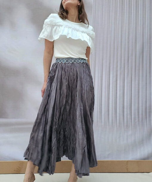 Alternative view of Falda Verona Gris