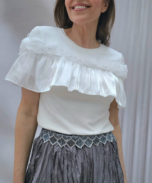 Alternative view of Camiseta Flores Special