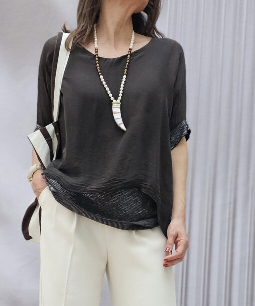 Blusa Seda Trafalgar