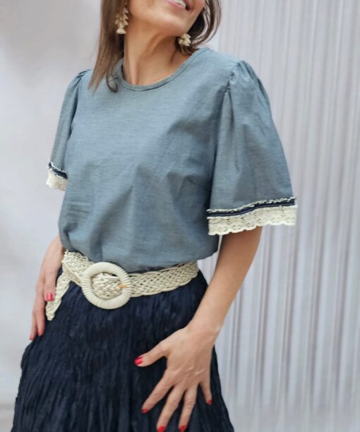 Blusa Blue Moon