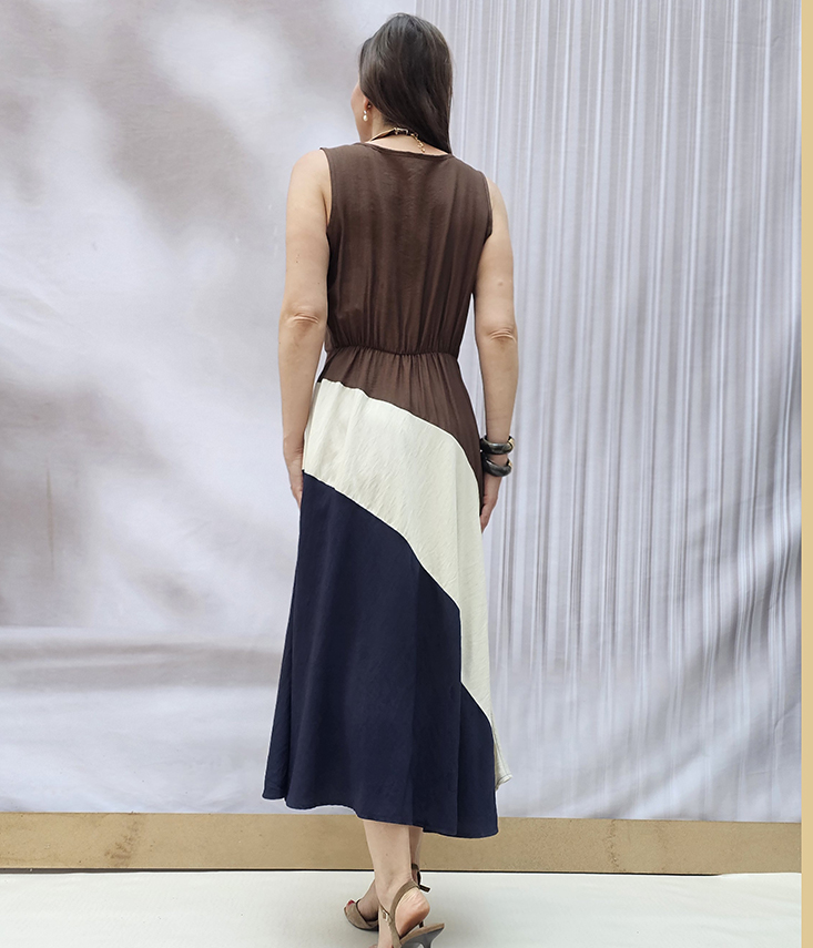 Vestido Tricolor Cake - Imagen 7