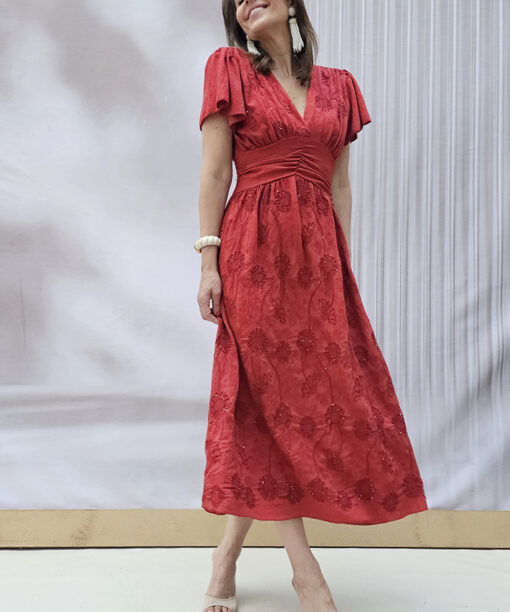Alternative view of Vestido Bordado Moon