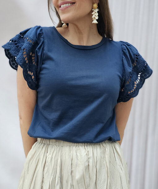 Camiseta Chloe Azul