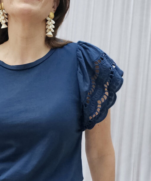 Alternative view of Camiseta Chloe Azul