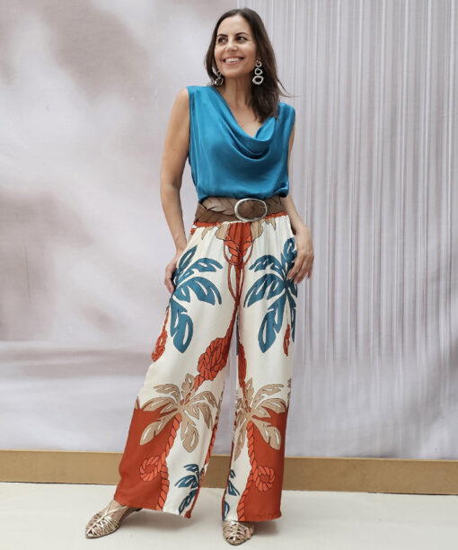 Pantalón Palazzo Raso Donald