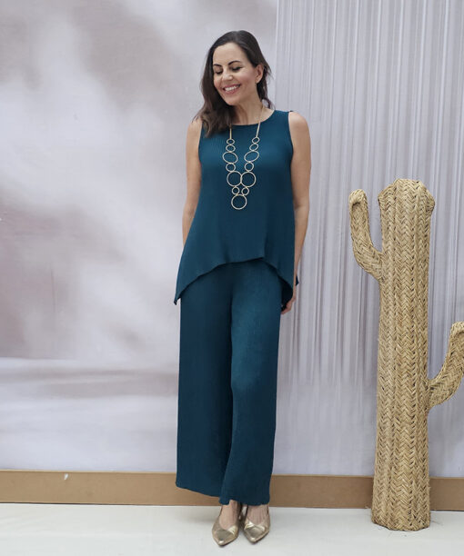 Conjunto Plisado Asimétrico Esperanza