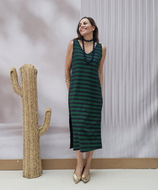 Vestido Rayas Marinero Esperanza