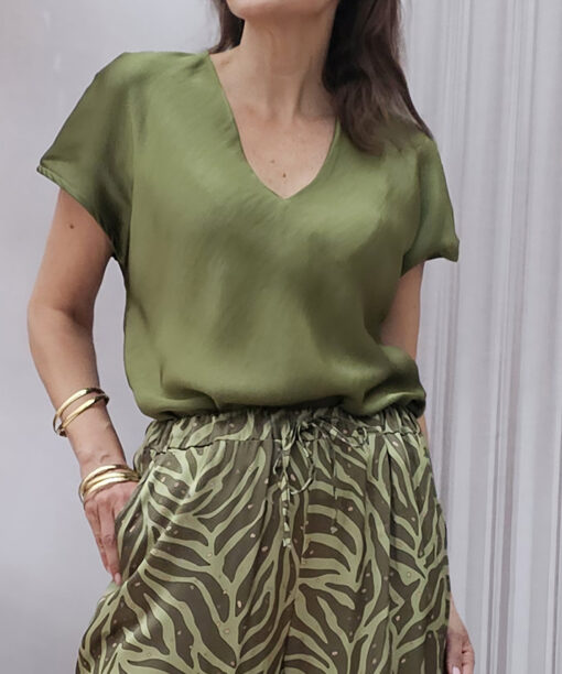 Blusa Raso Pico Esperanza