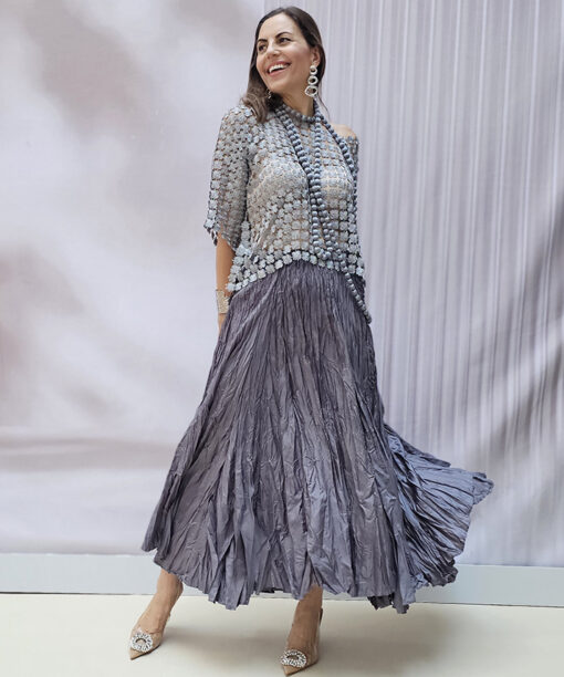 Falda Verona Gris