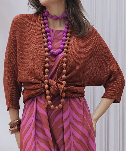 Alternative view of Collar Valeria Teja Seda