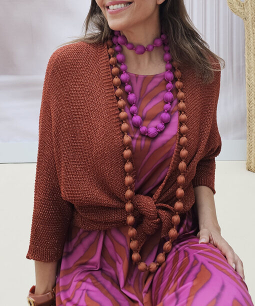 Collar Valeria Teja Seda