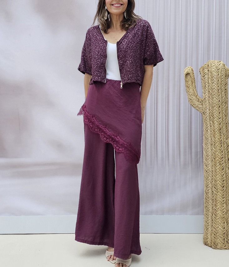 Chaqueta Lentejuelas Rioja - Imagen 2