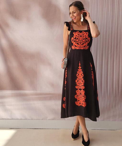 Vestido Estampado Lady Desmayo - Imagen 10