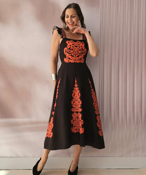 Vestido Estampado Lady Desmayo - Imagen 6