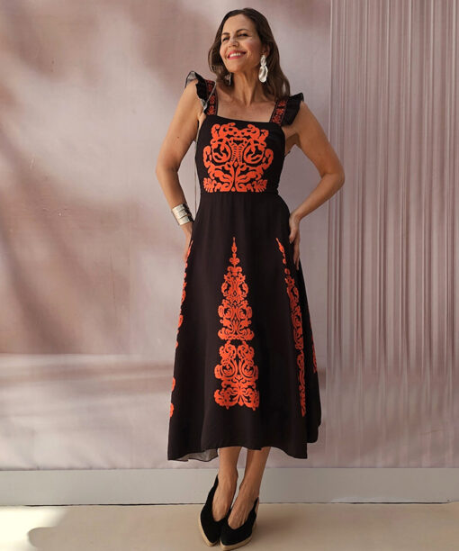 Vestido Estampado Lady Desmayo - Imagen 3