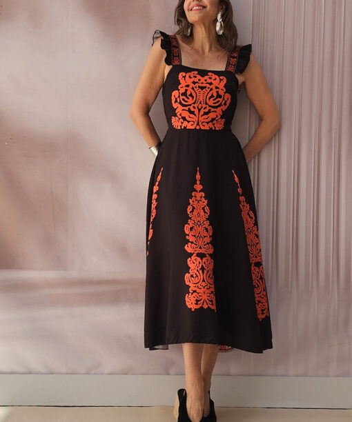 Vestido Estampado Lady Desmayo - Imagen 5