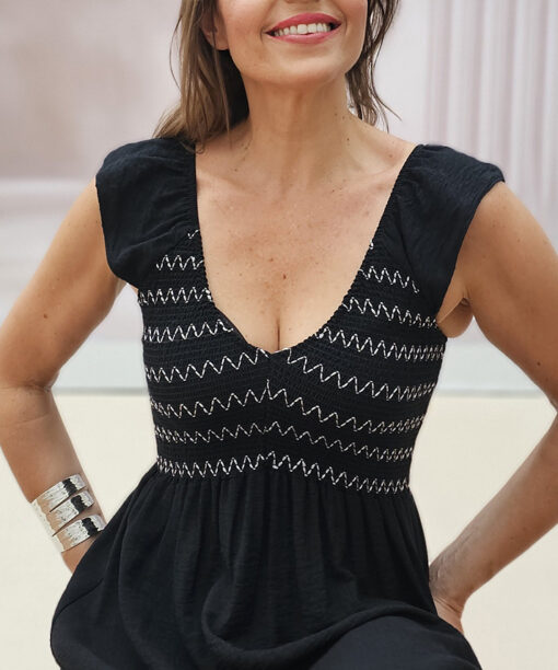 Vestido Fruncido Carmen - Imagen 3
