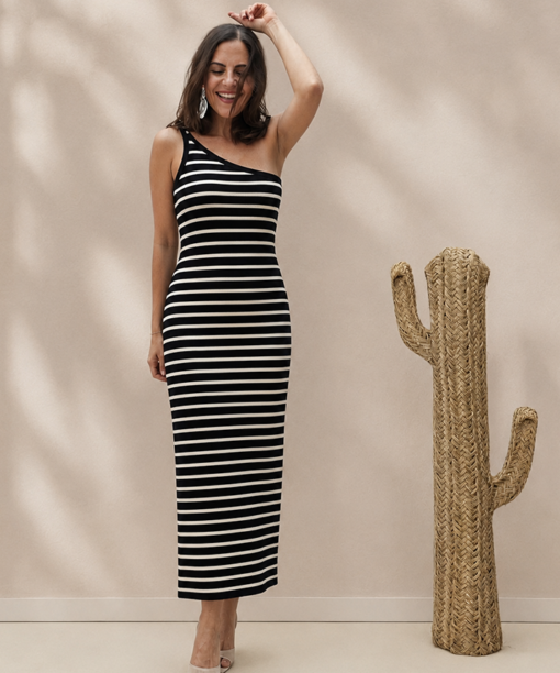 Vestido Marinero Asimétrico