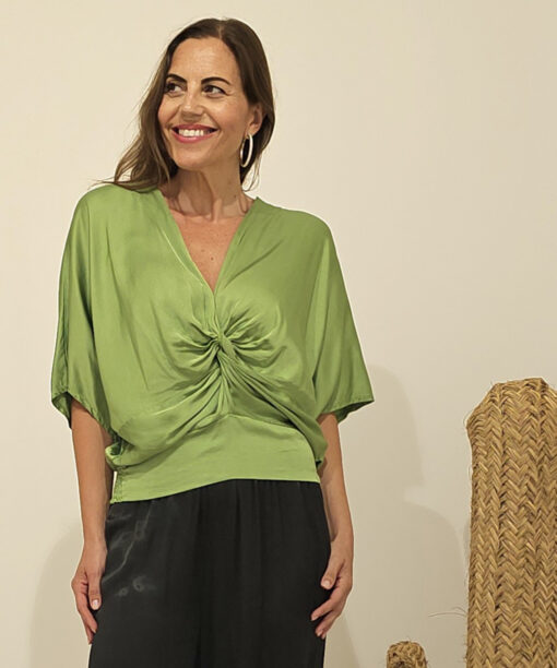 Alternative view of Blusa Alteza Verde