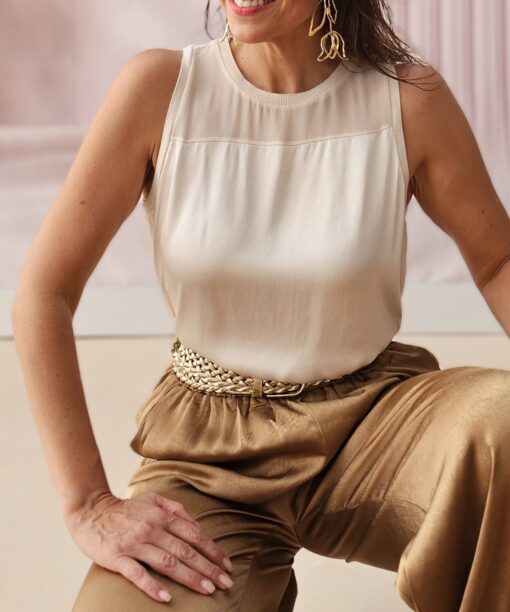 Blusa combi Golden