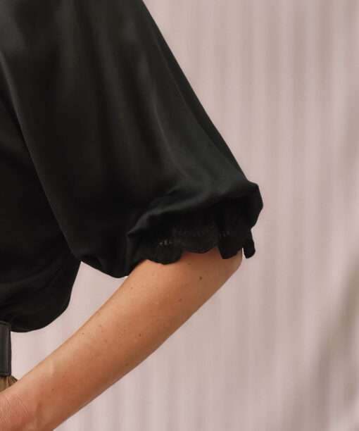 Blusa Celine Negro - Imagen 5