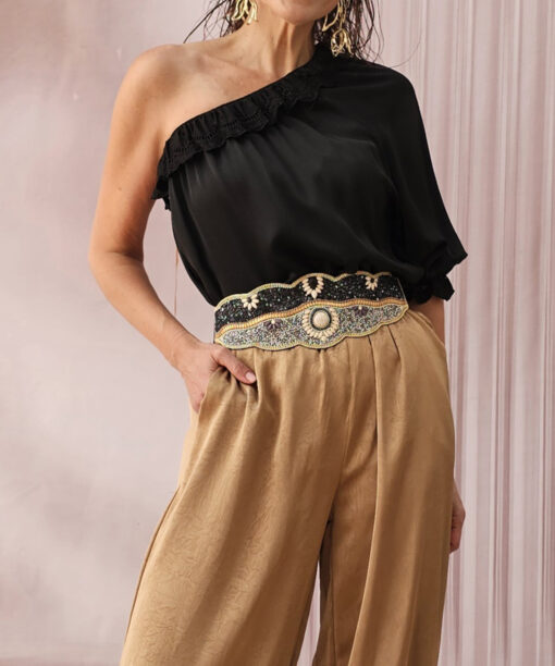 Alternative view of Blusa Celine Negro
