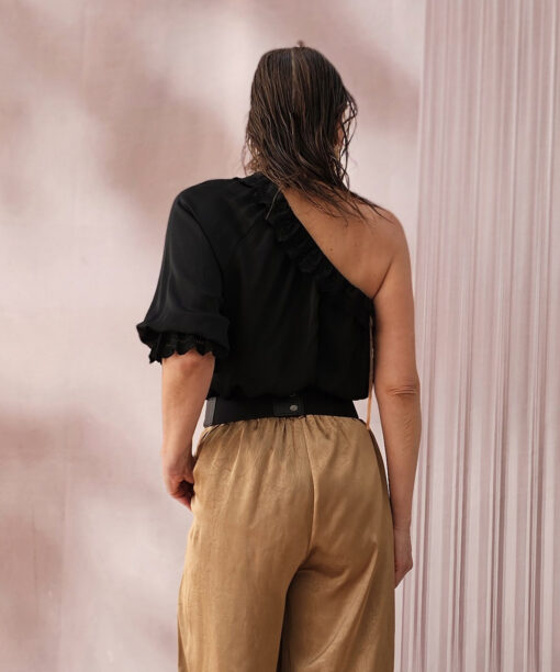 Blusa Celine Negro - Imagen 6