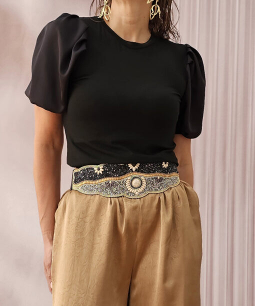 Camiseta Khissa negro - Imagen 3