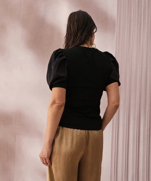 Camiseta Khissa negro - Imagen 5
