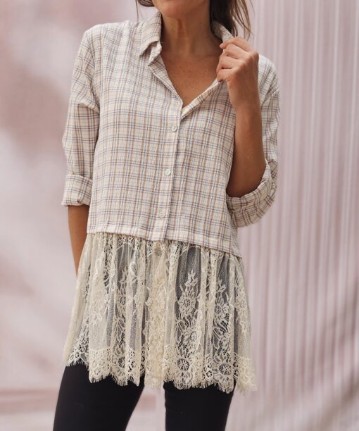 Camisa Georgina encaje