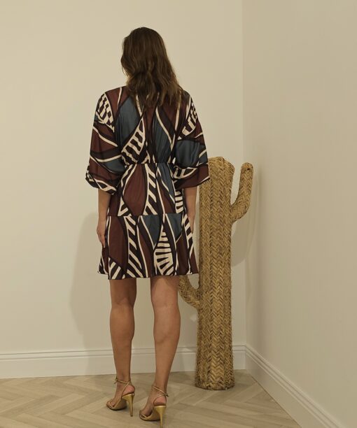 Vestido raso Otoño - Imagen 3