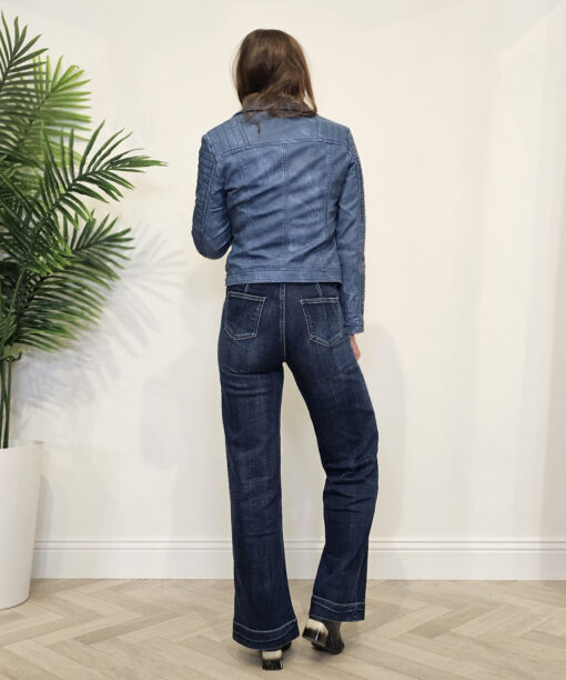 Biker azul denim September - Imagen 5