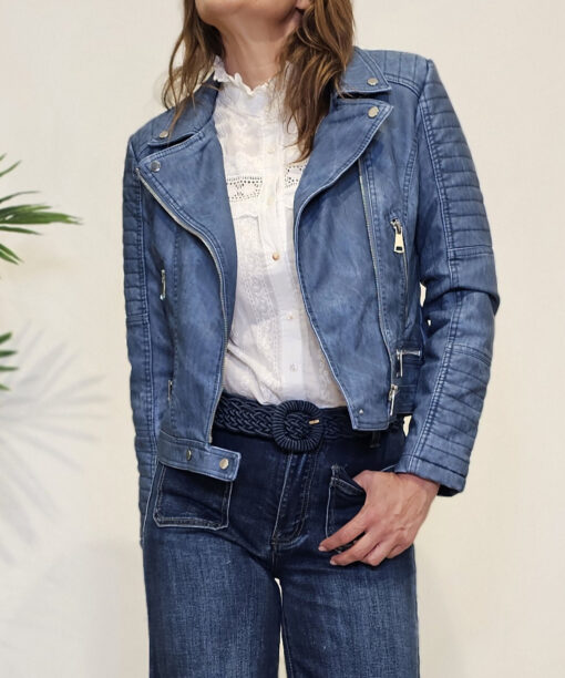 Alternative view of Biker azul denim September