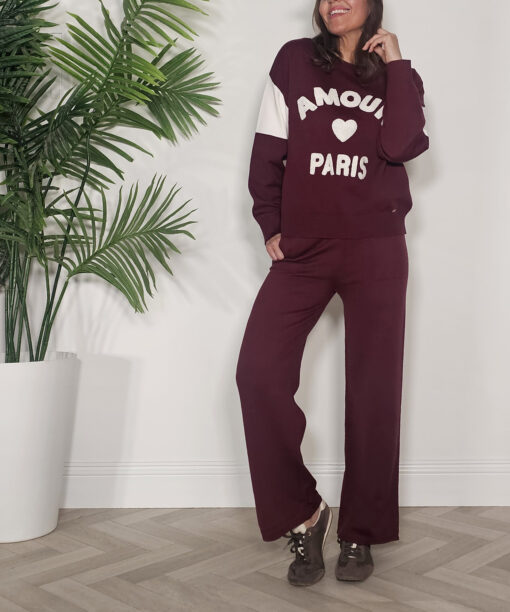 Conjunto Comfy Vino - Imagen 3