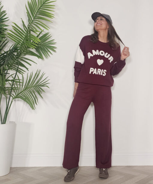 Conjunto Comfy Vino - Imagen 4