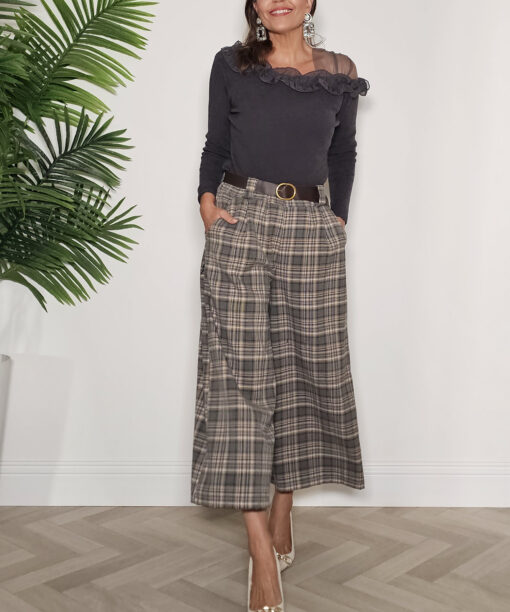 Falda pantalón cuadros British - Imagen 6