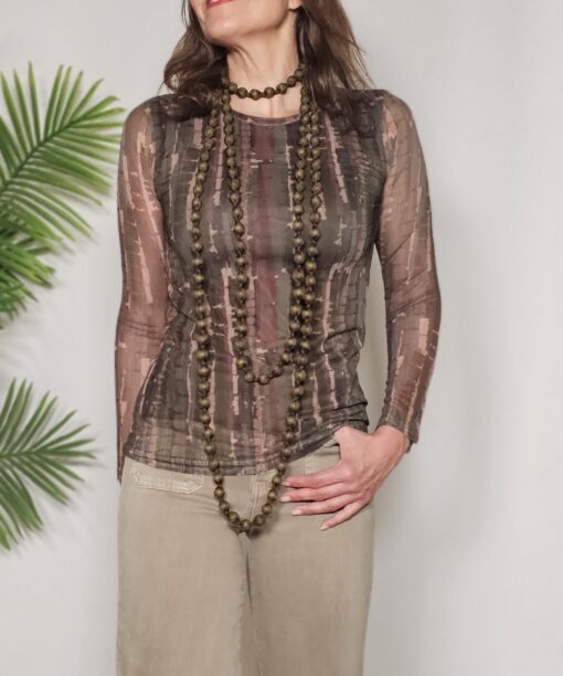 Collar Valeria Kaki