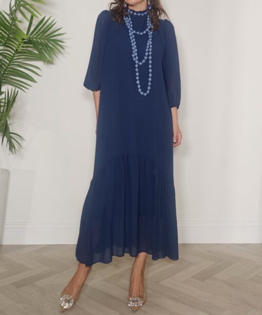 Alternative view of Vestido gasa lazada