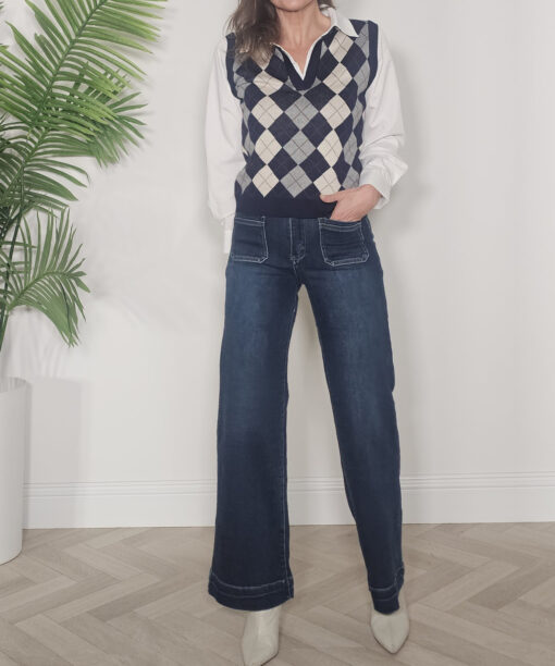 Sueter combi rombos Soft - Imagen 4