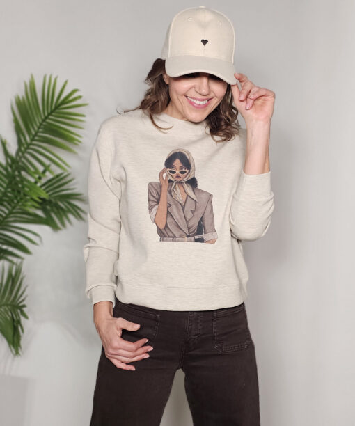 Alternative view of Sudadera transfer modelo